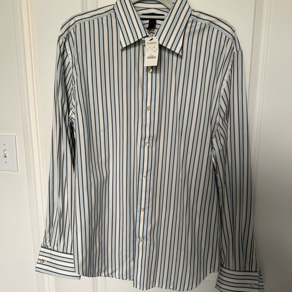 NWT men’s L express dress shirt